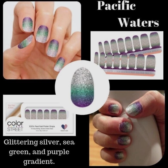 Color Street Other - 163. Color Street Nail Polish Strips - Pacific Waters